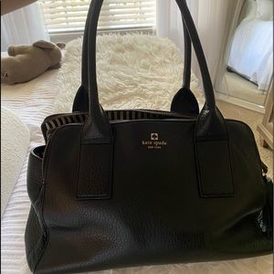 Kate Spade black large pebble bag!